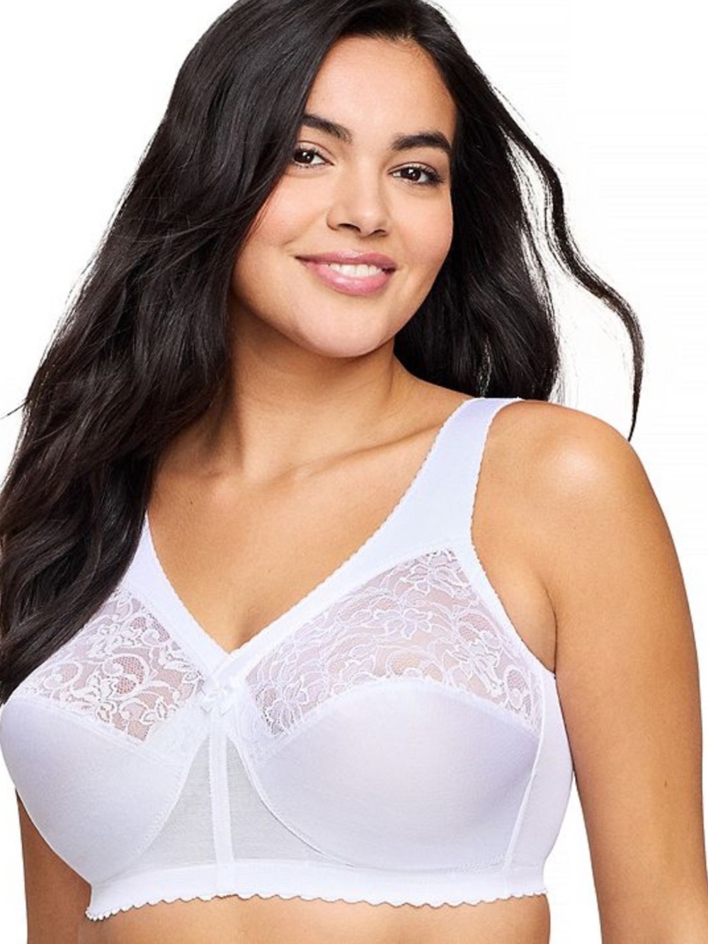 Glamorise Bra Magiclift Original Supportive Wire Free Style 1000 Size 56DD